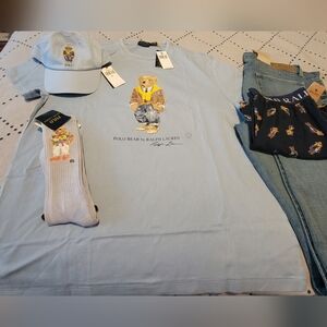 LARGE Ralph Lauren Polo bear boxers.